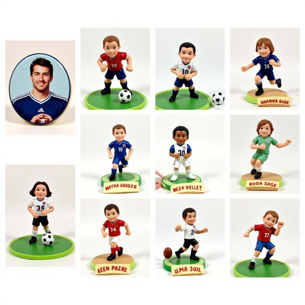 Football Birthday Cake Toppers