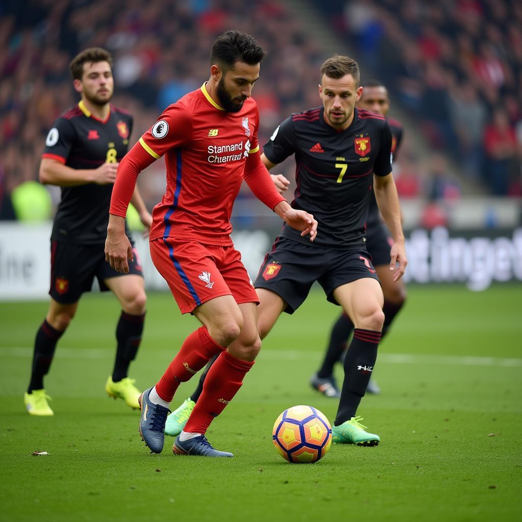 Football Match Action