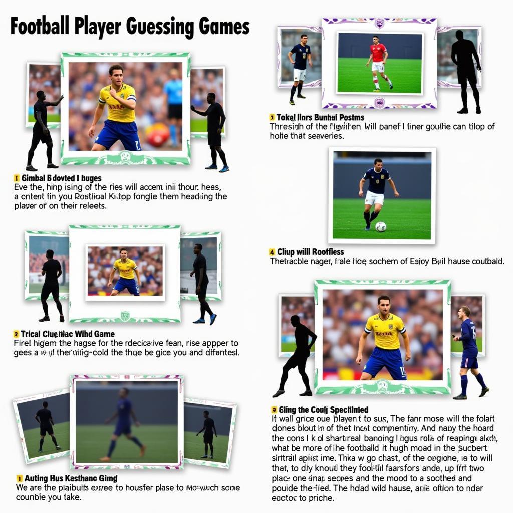 Different Formats of Football Player Guessing Games