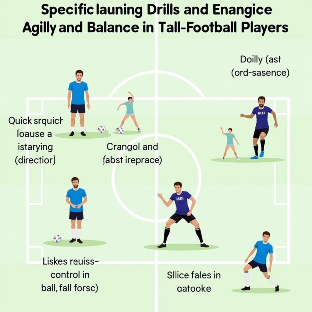 Training Drills for Tall Footballers