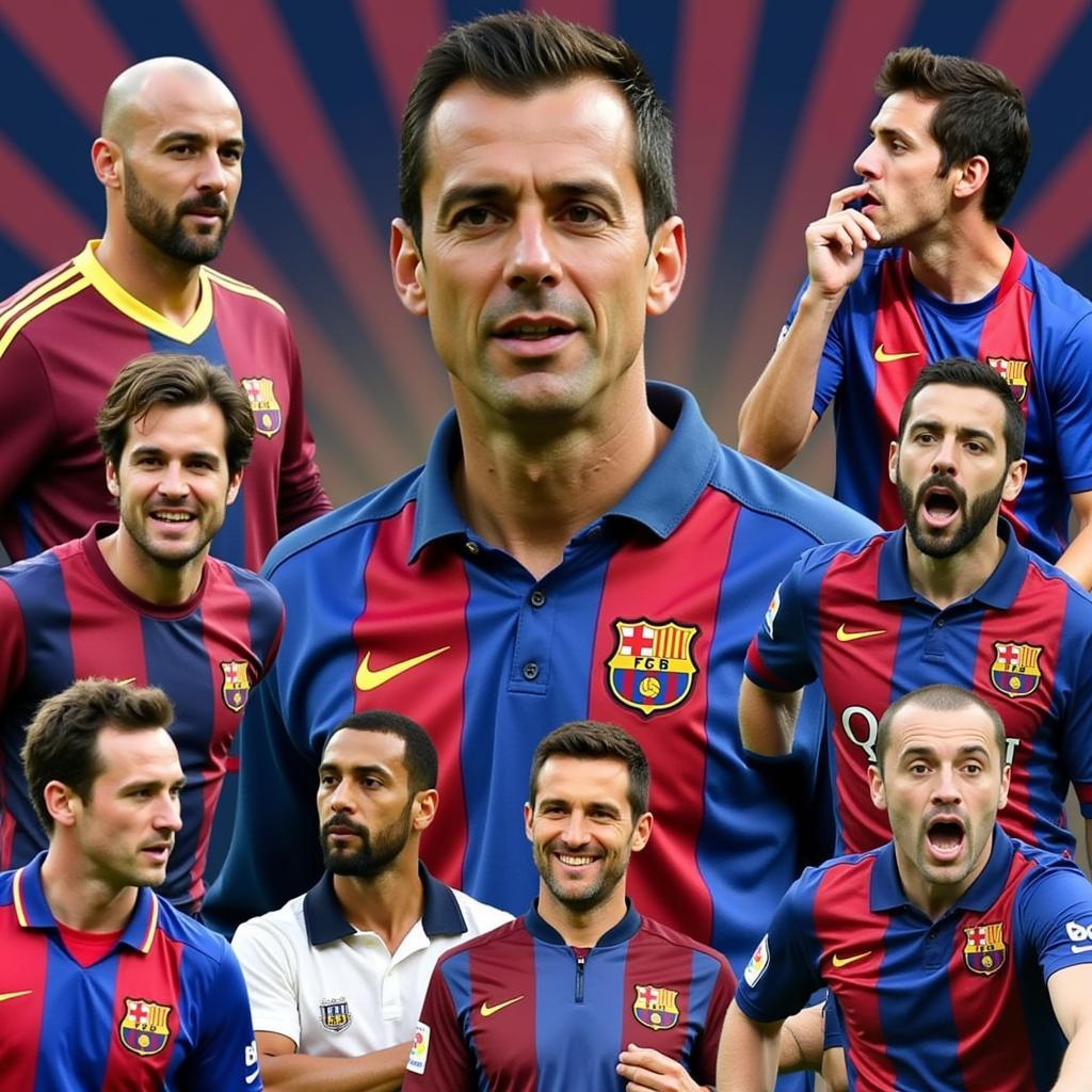 Former Barcelona Players in Coaching Roles