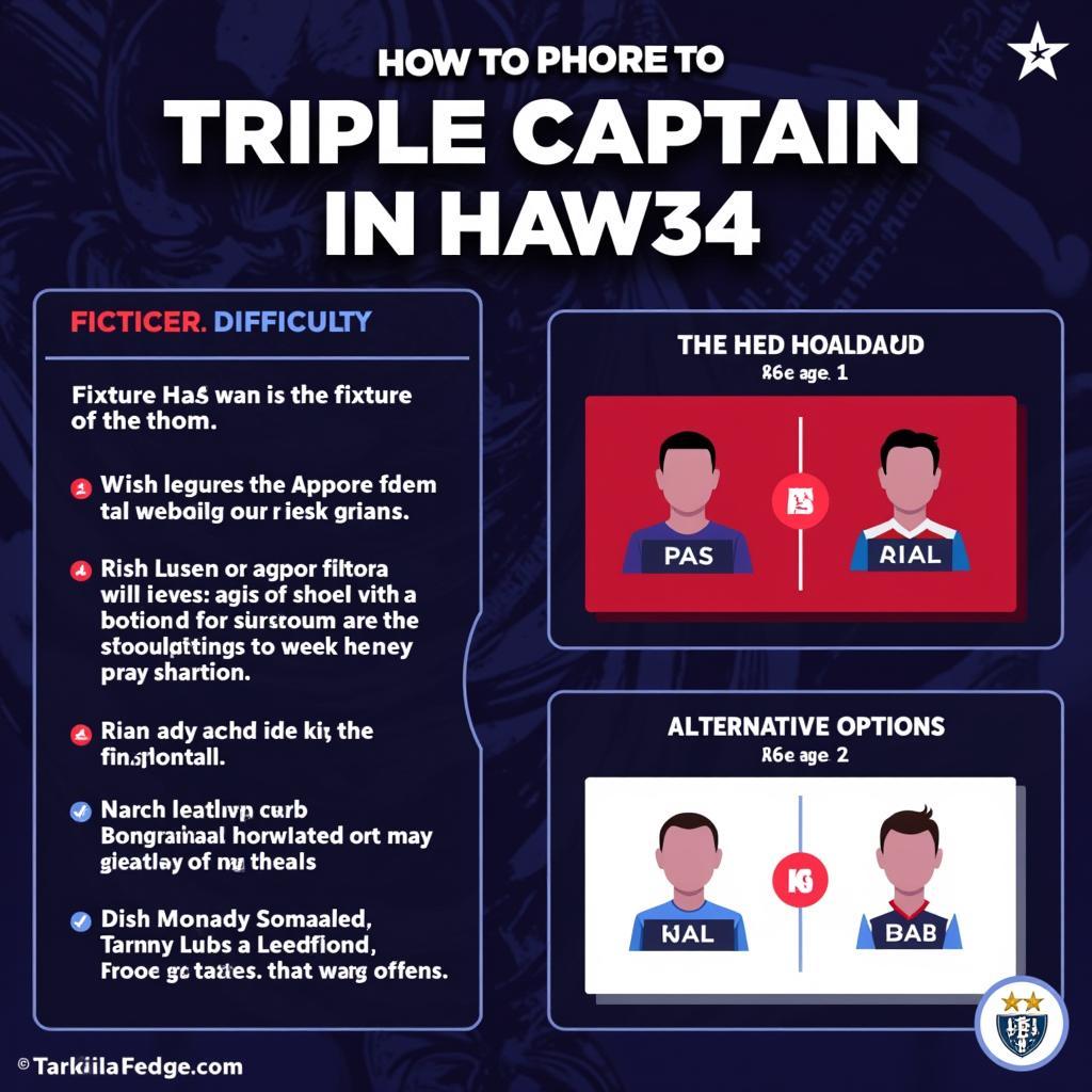 FPL Triple Captain Strategy GW34