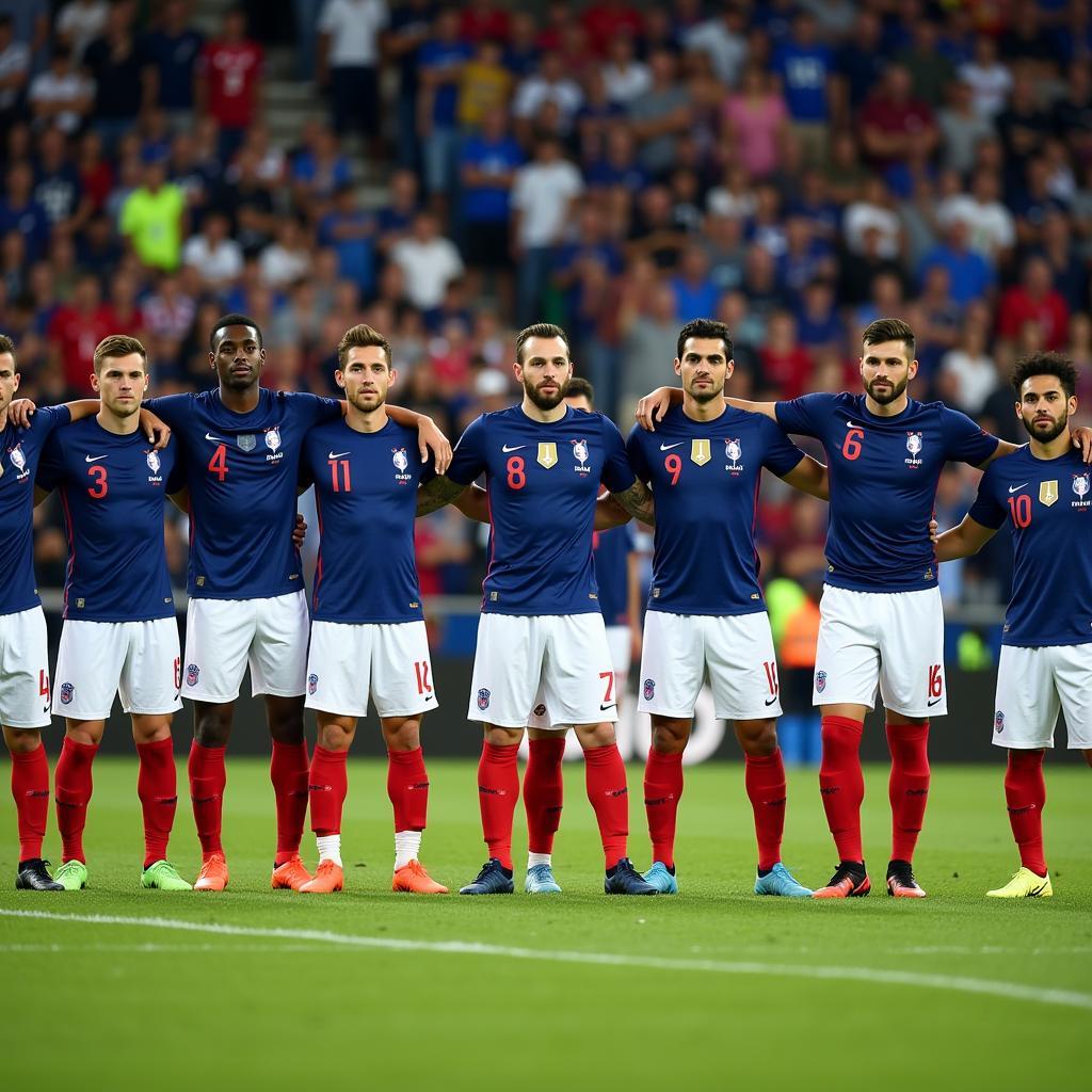 French National Team Lineup