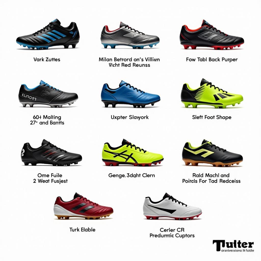 Various Types of Professional Futsal Shoes