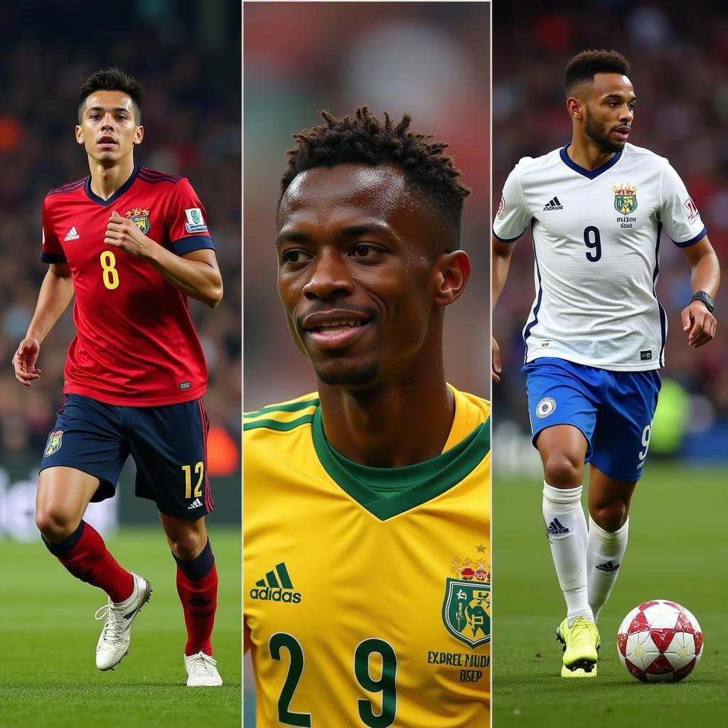 Vinicius Jr, Mbappe, and Haaland leading the next generation of football stars.