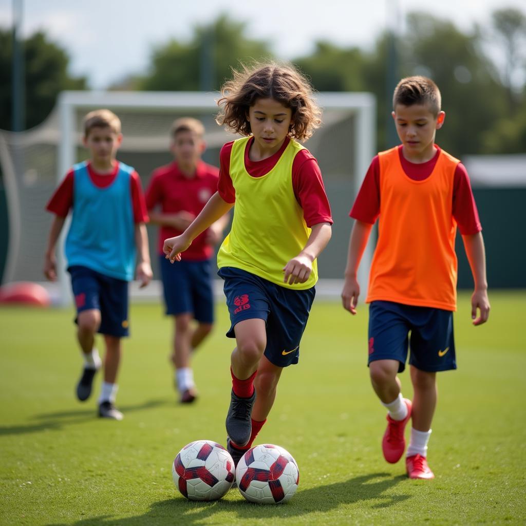 The Future of Football: Young Players Training