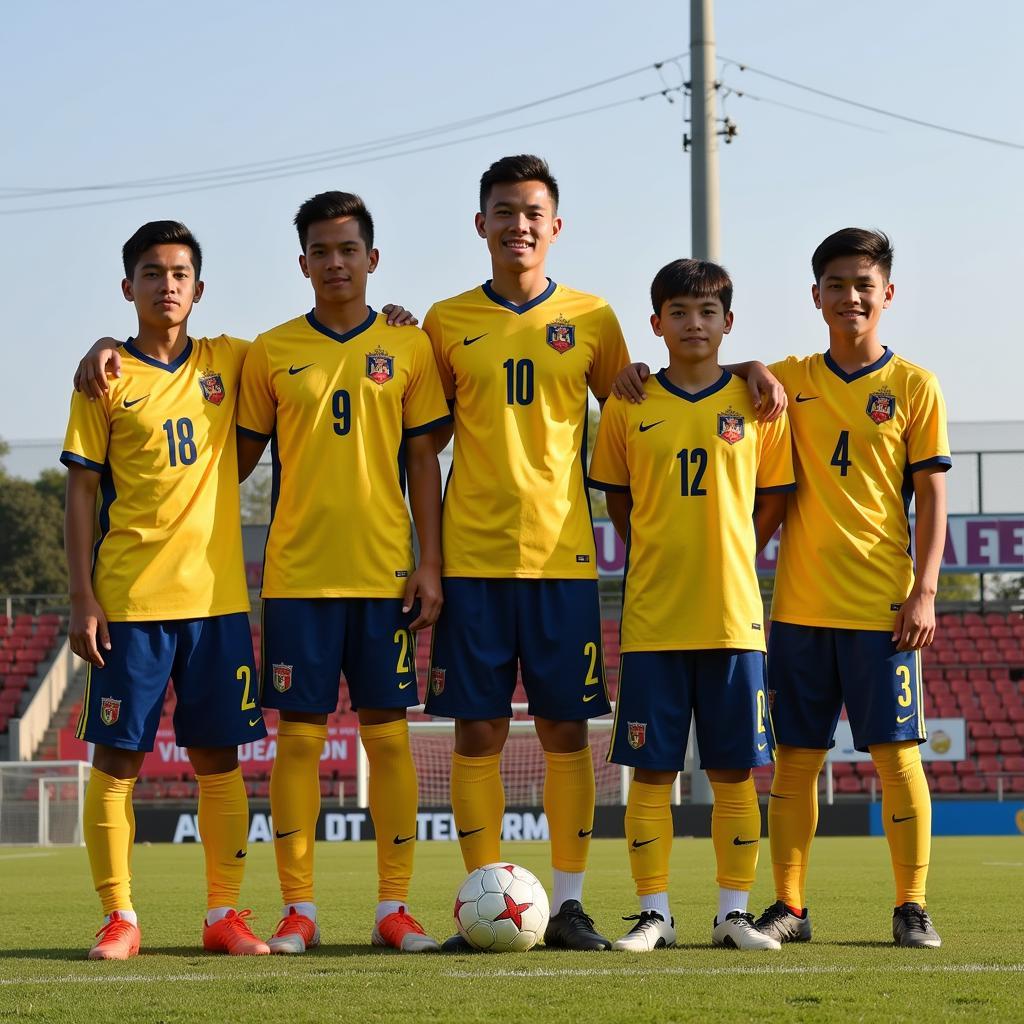 Promising Young Tall Vietnamese Players