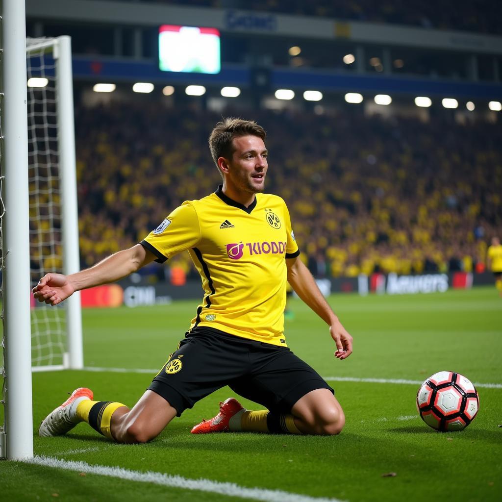 Haaland scores for Borussia Dortmund