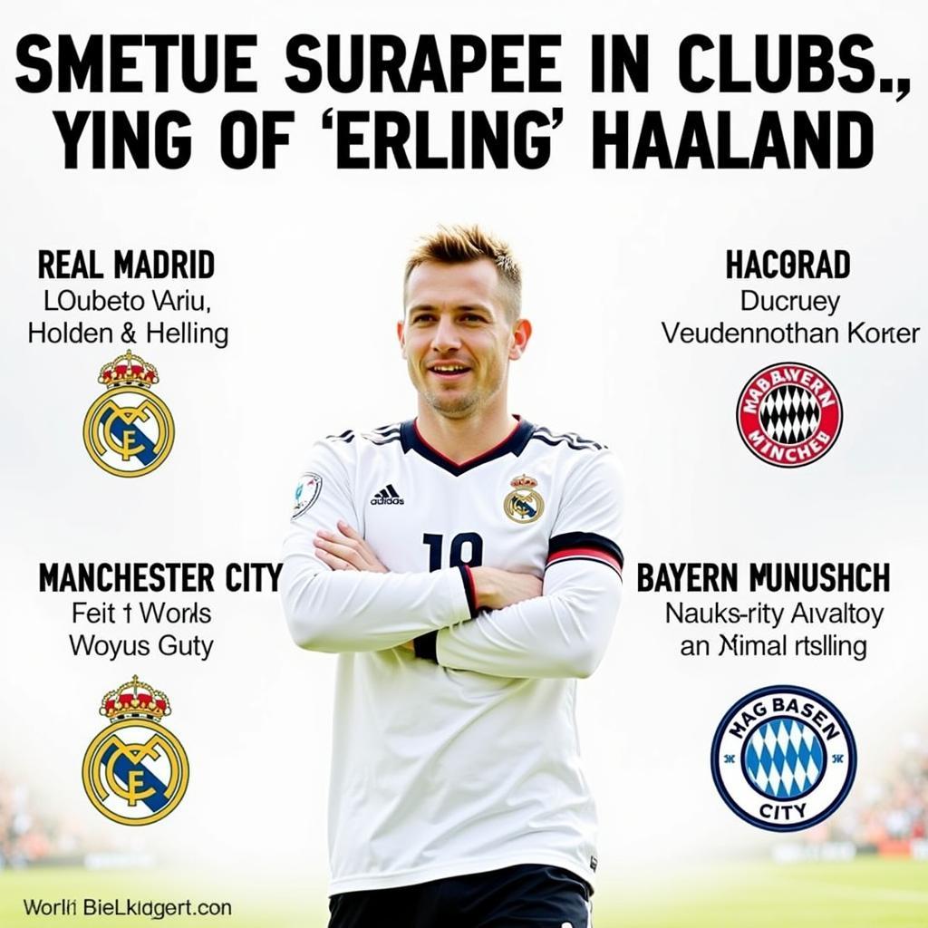 Competition for Erling Haaland's signature