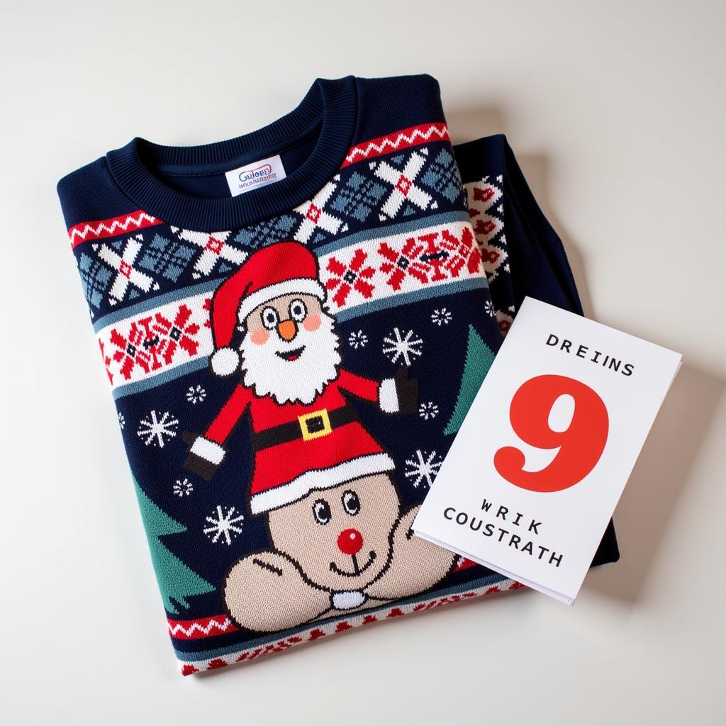 Haaland Festive Gifts: Christmas Jumper and Birthday Card