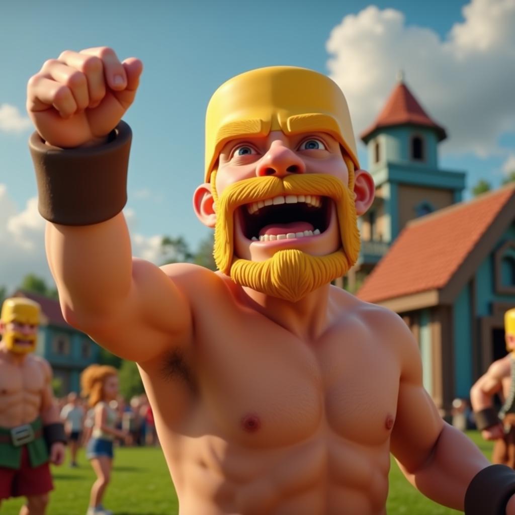 Haaland Clash of Clans Ad Campaign