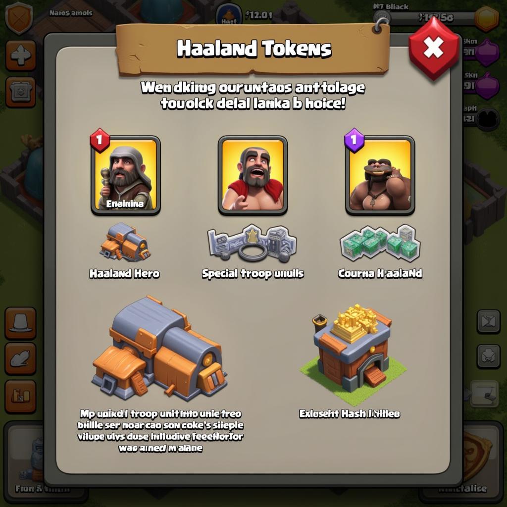 Haaland Clash of Clans Event Rewards