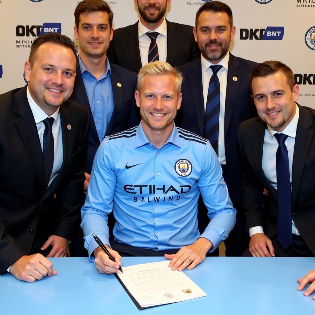 Haaland Signing Contract with Man City