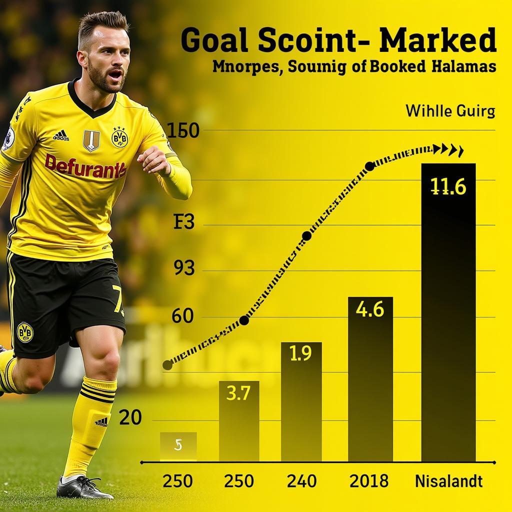 Haaland's Goals and Market Value at Borussia Dortmund