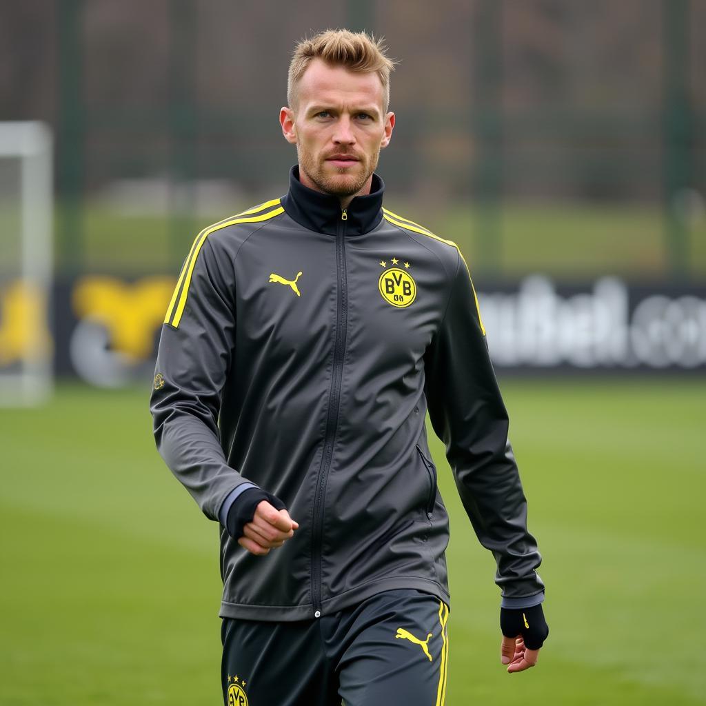 Haaland Training with Borussia Dortmund