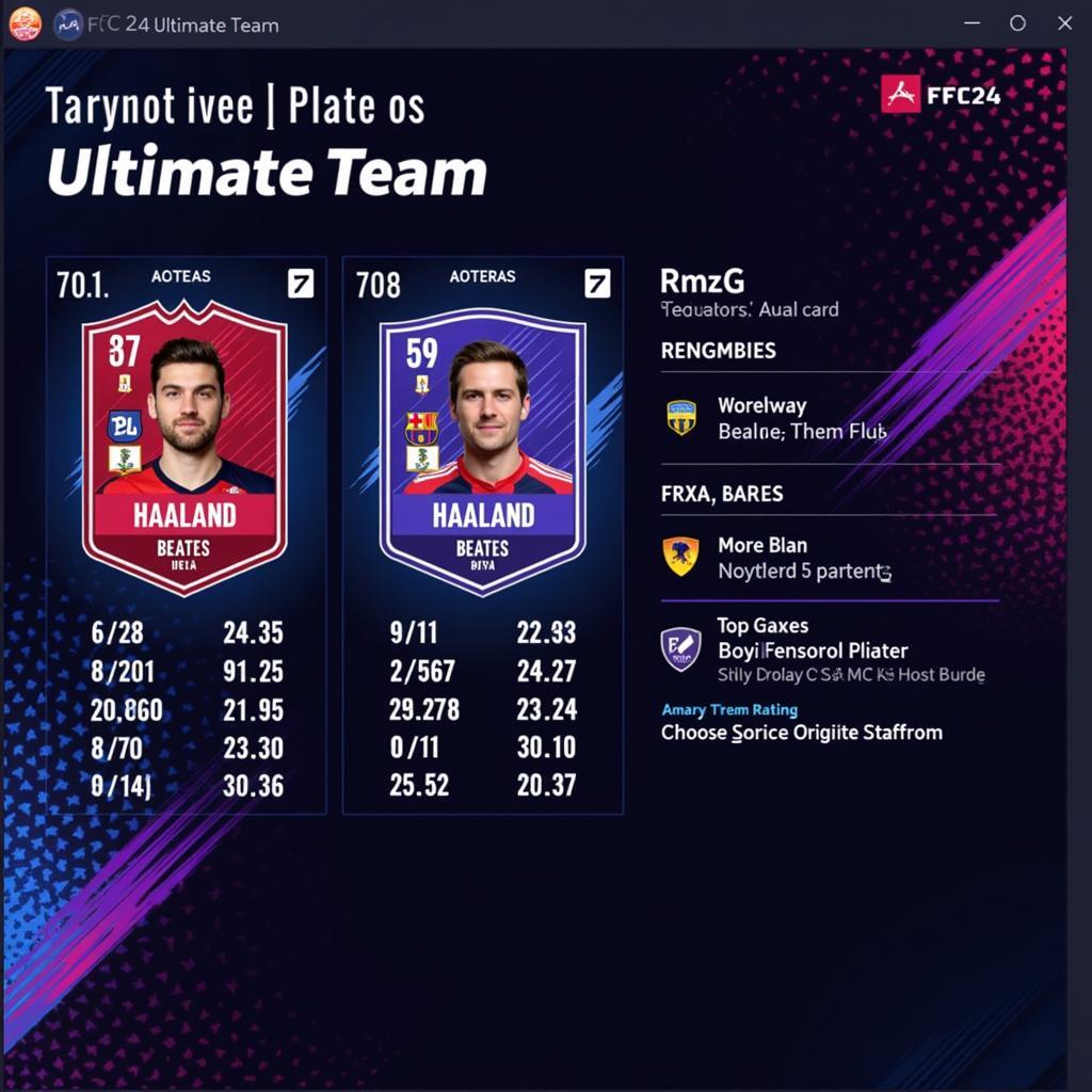 Haaland in EA FC Ultimate Team