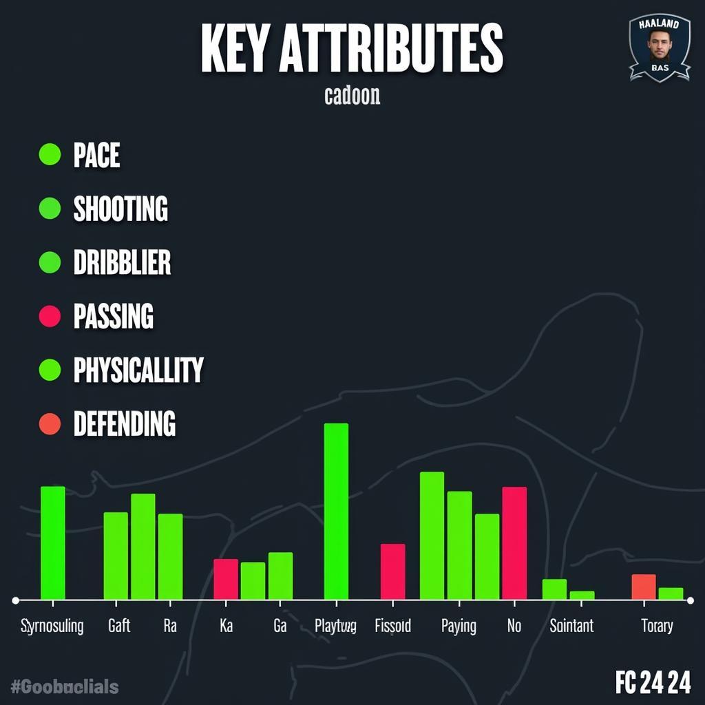 Haaland FC 24 Attributes