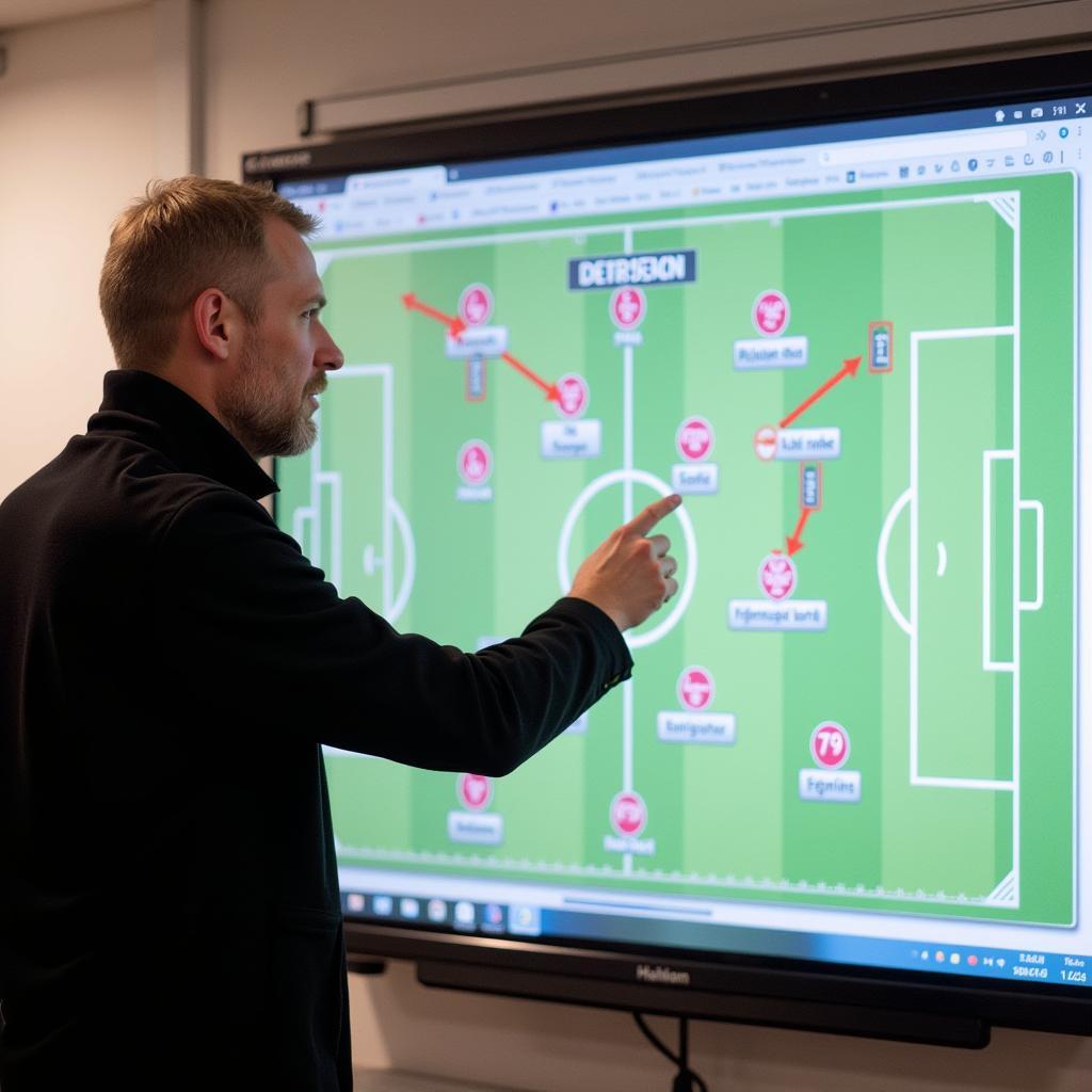 Haaland analyzing Fulham tactics