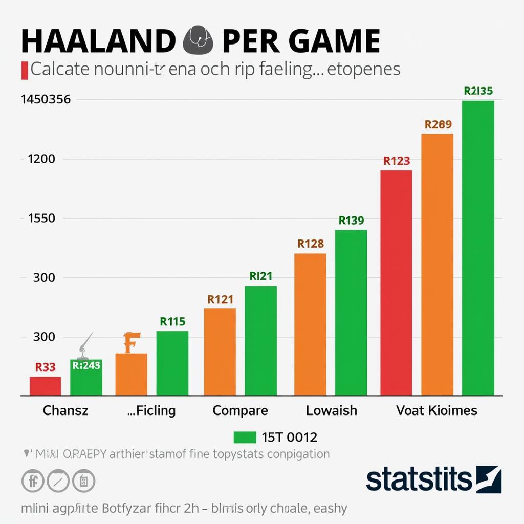 Haaland Goals per Game Statistics