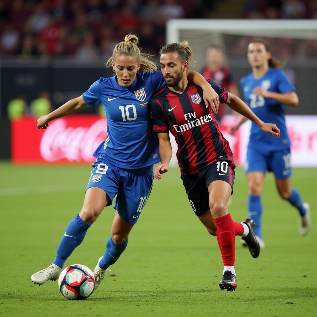 Haaland Assisting a Teammate in the Premier League