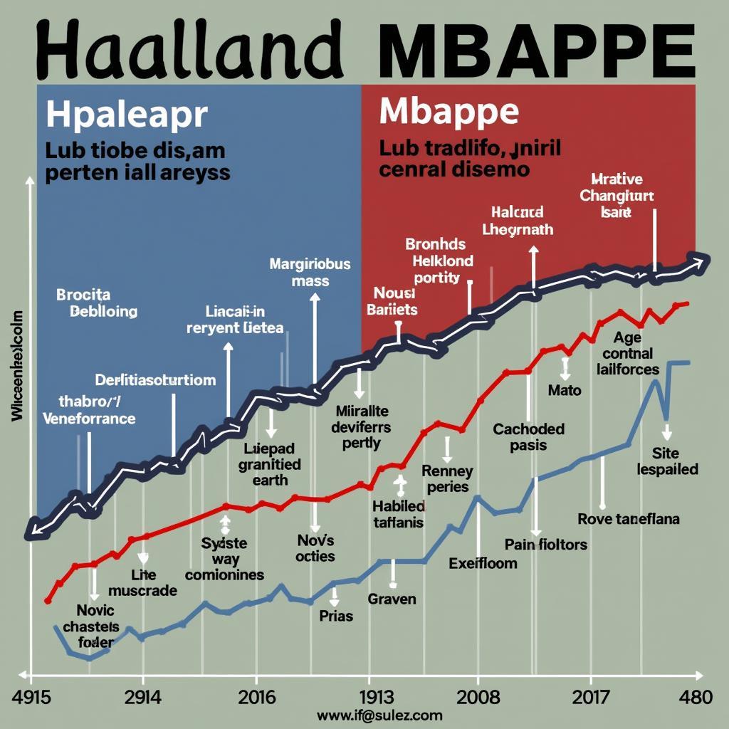 Haaland and Mbappe Future Projections