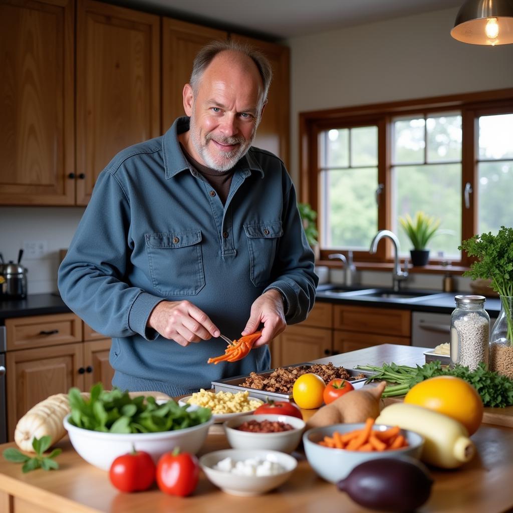 Erling Haaland Meal Prepping