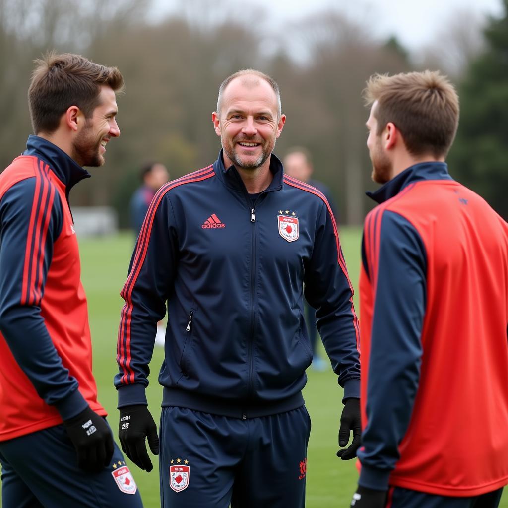 Haaland with his national team teammates