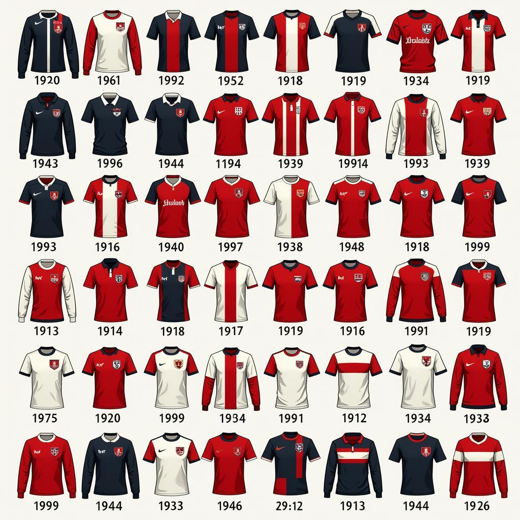 Haaland Noorwegen Shirt Through the Years