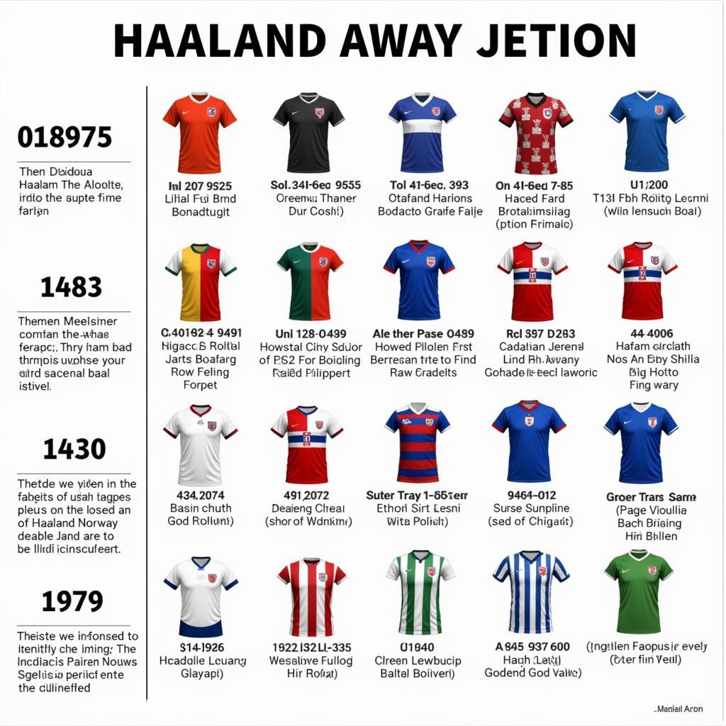 Haaland Norway Away Jersey Design Evolution