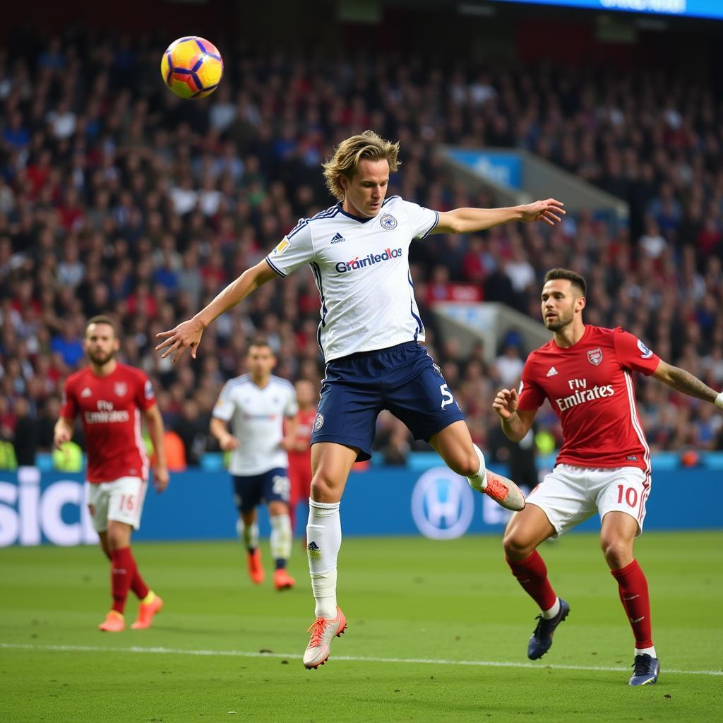 Erling Haaland Overhead Kick Technique