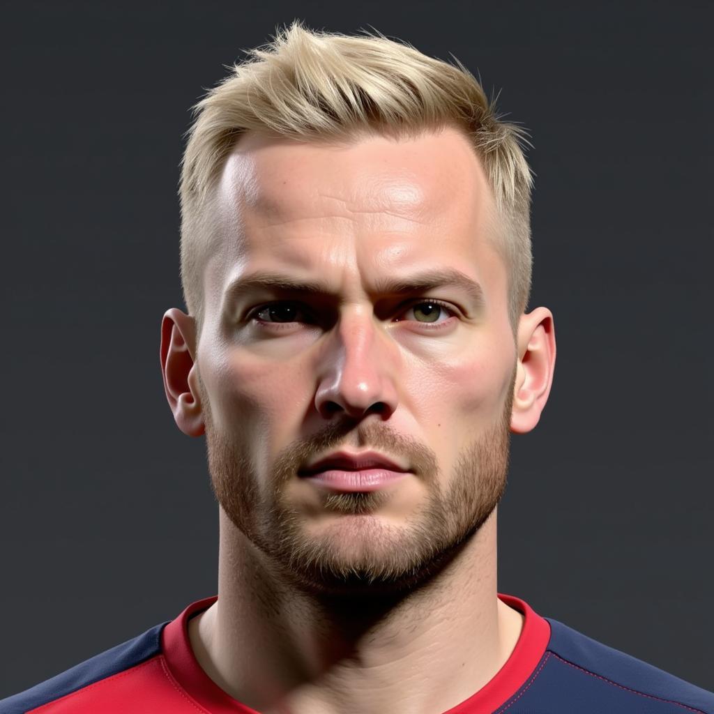 Haaland Custom Face in PES 2019