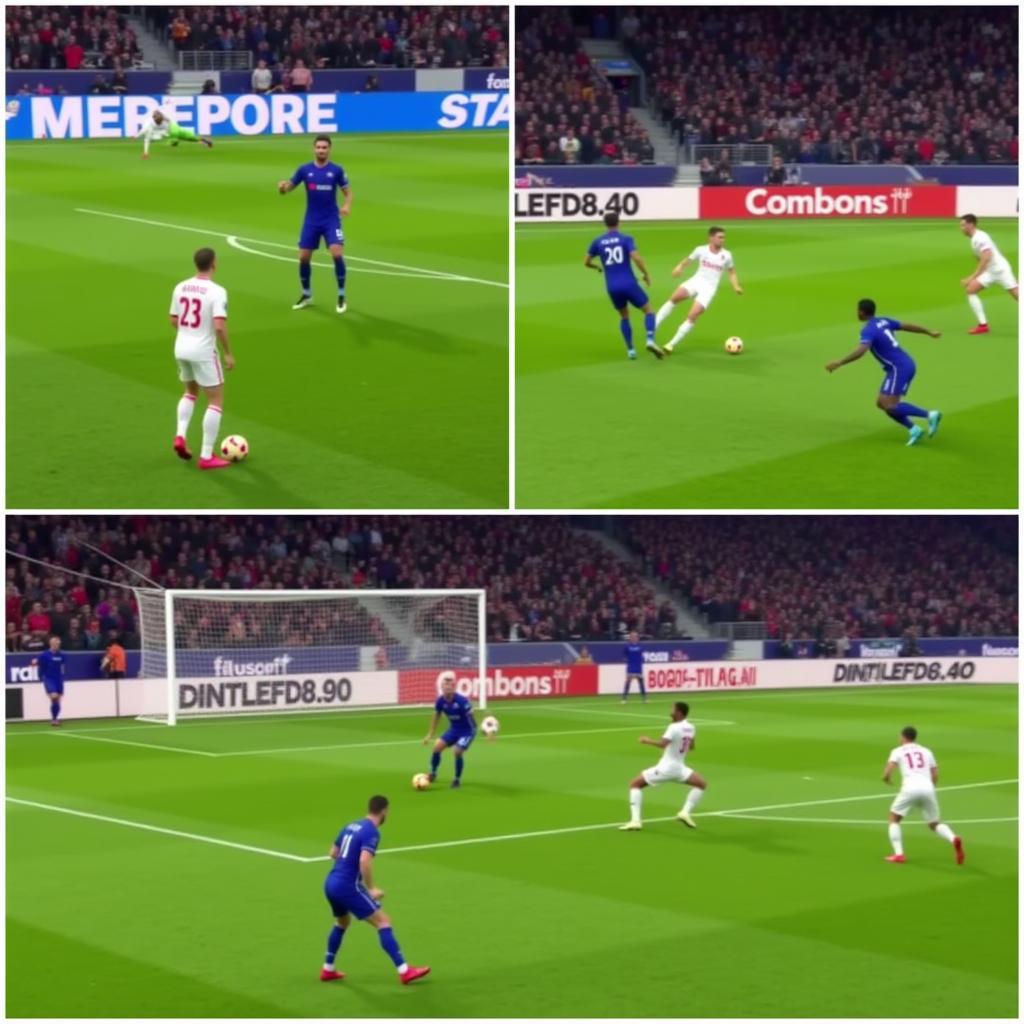 Haaland Utilizing Different Tactics in PES 2020 Mobile