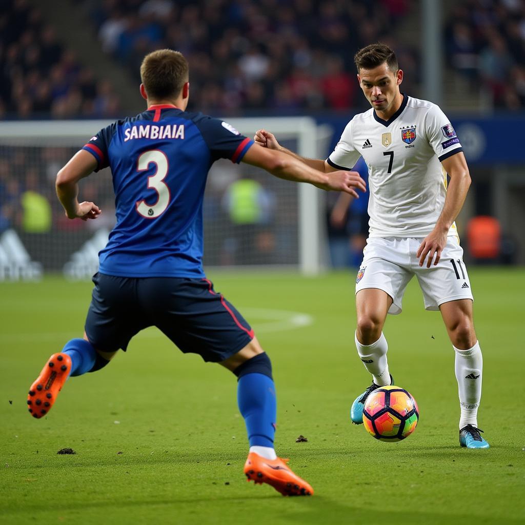 Erling Haaland scoring a goal while wearing his new football boots, showcasing their impact on his performance.