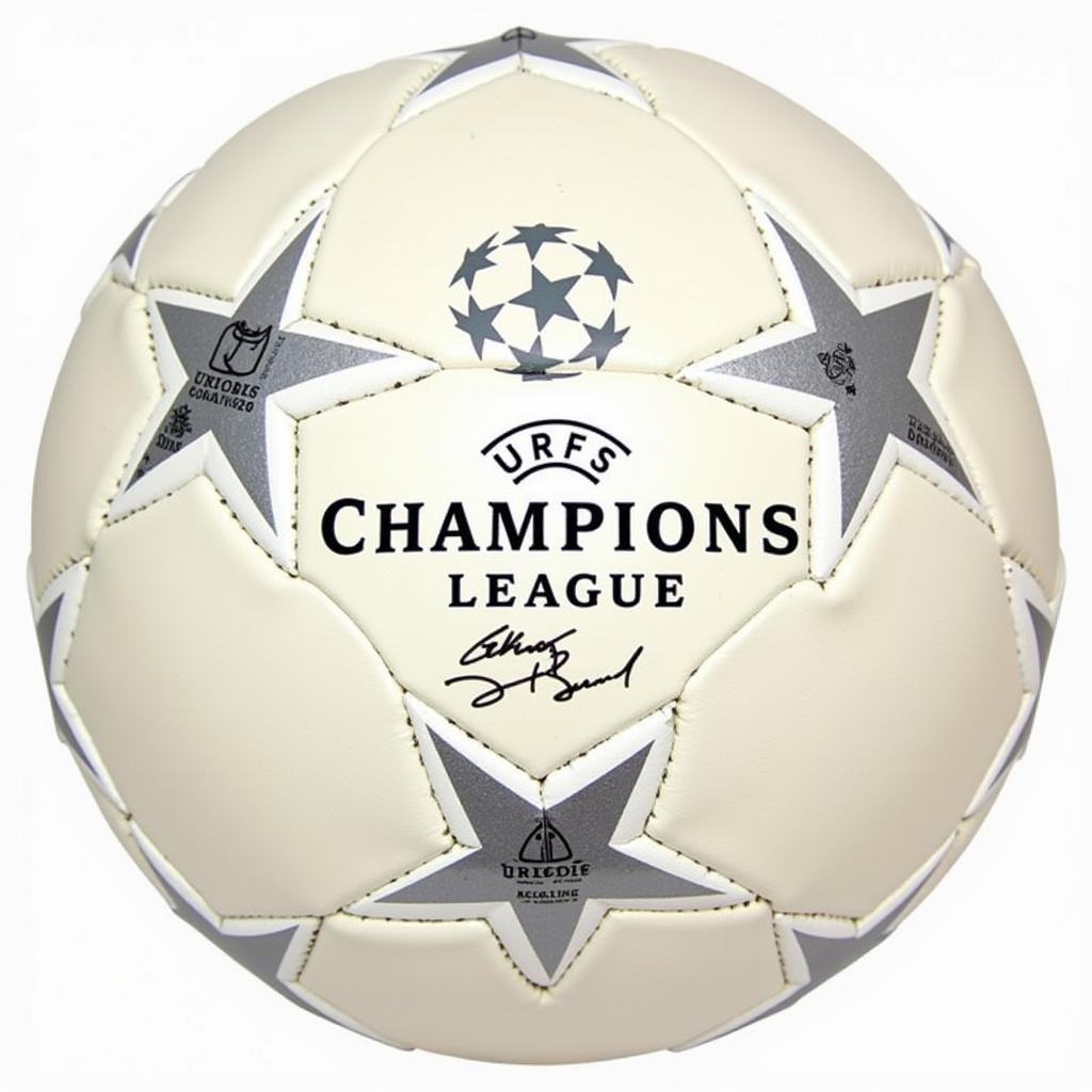 Erling Haaland Signed Champions League Final Match Ball