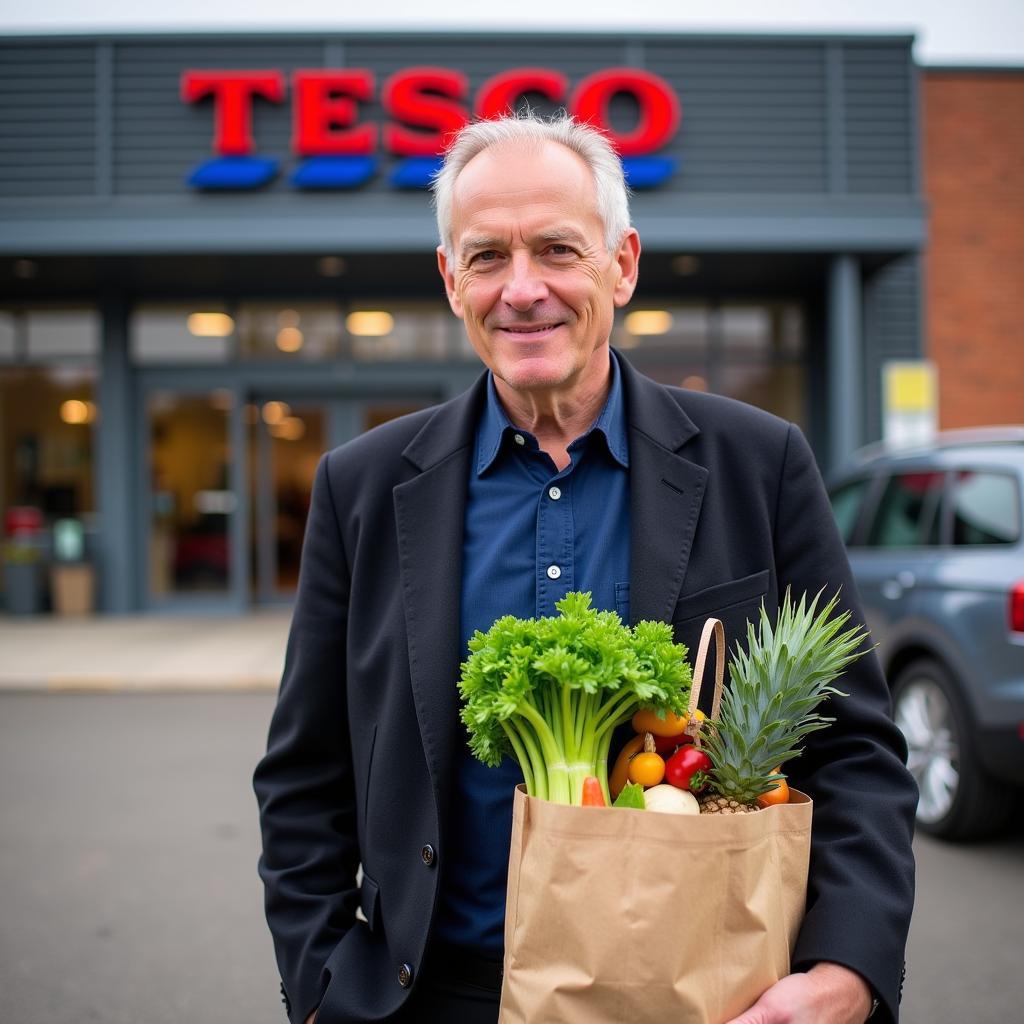 Erling Haaland and Tesco Partnership