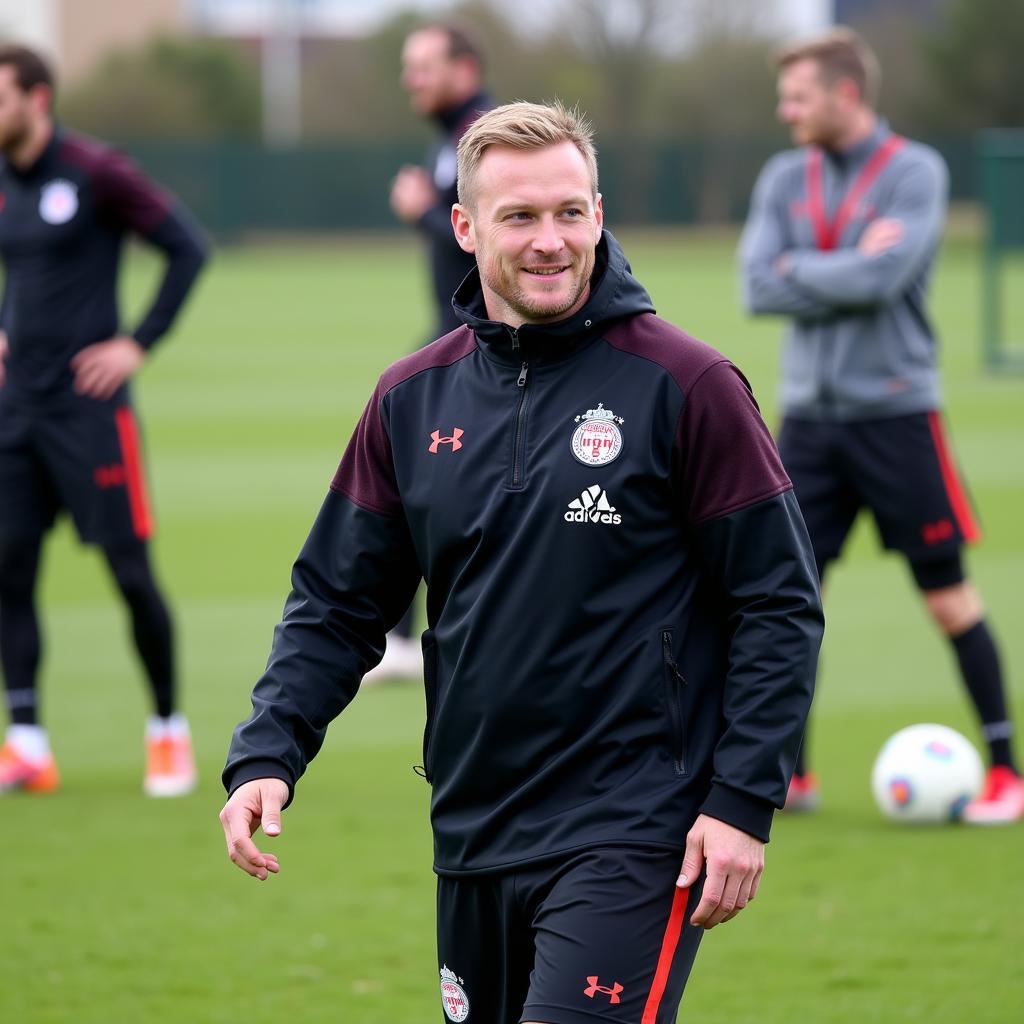 Erling Haaland back in training with his team