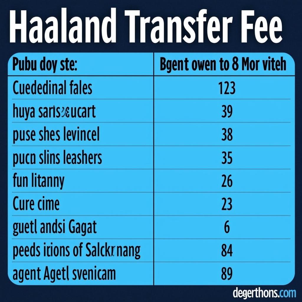 Haaland's transfer fee to Manchester City: A detailed breakdown