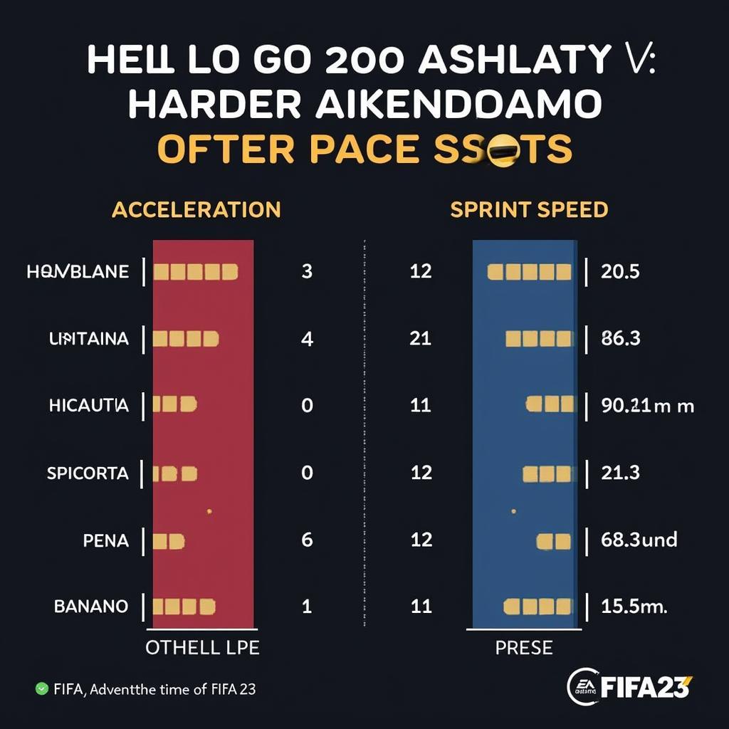 Haaland and Ronaldo Pace Comparison in FIFA 23