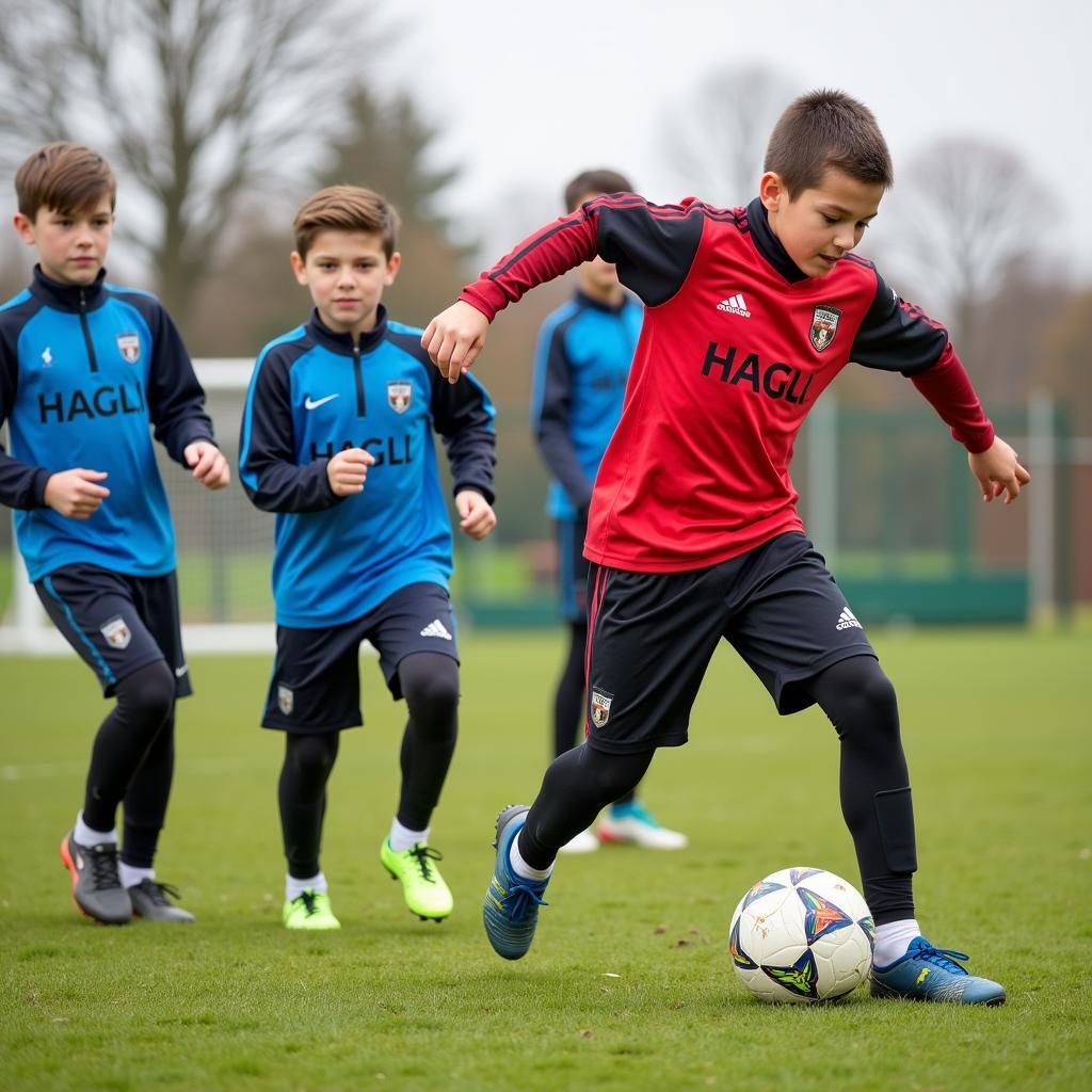 HAGL Youth Academy Training Drills