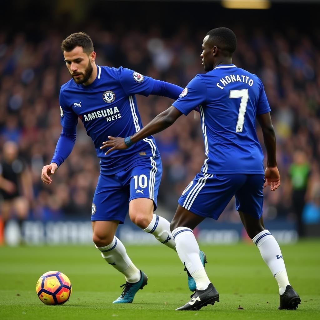 Hazard and Kante Chelsea 2019