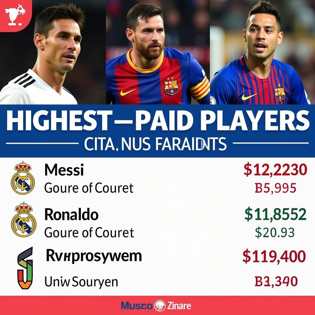 Top Earning Football Stars of 2019