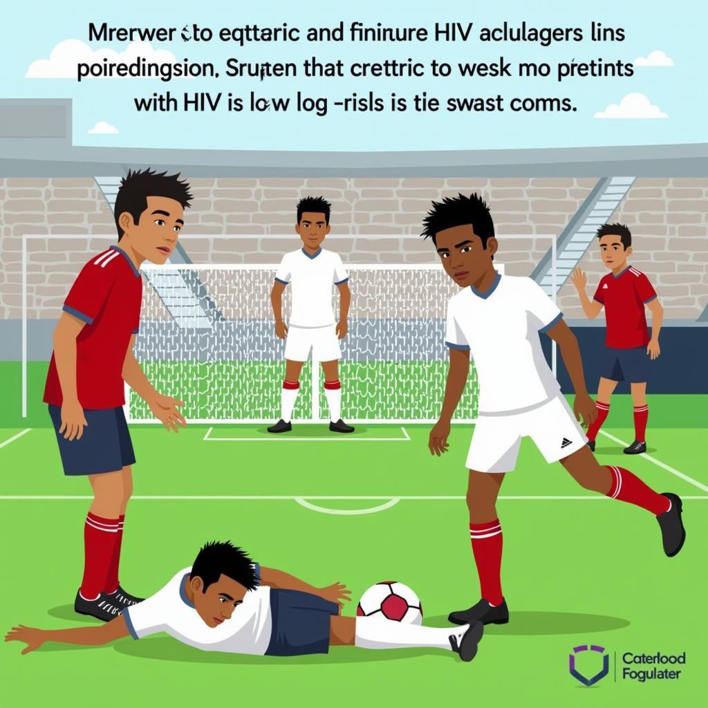 HIV Transmission in a Football Context