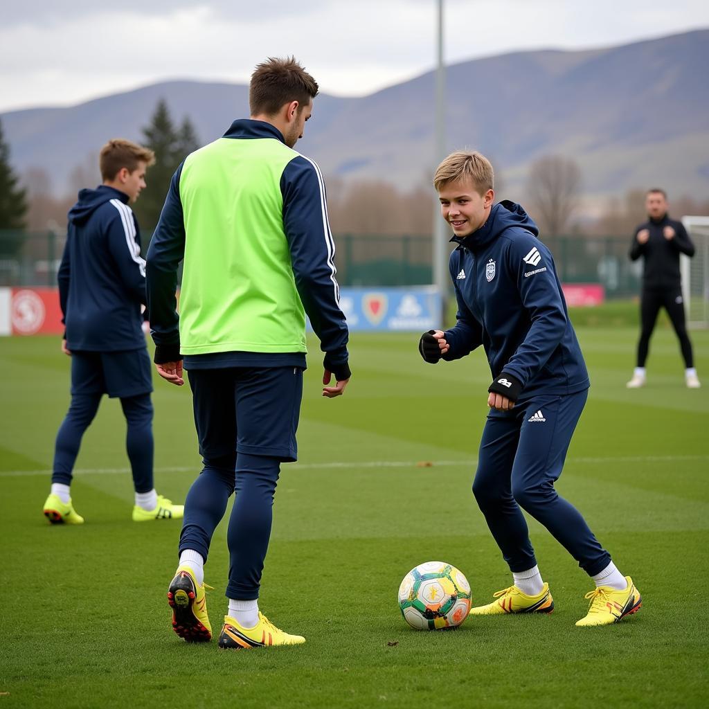 Iceland Youth Team Training