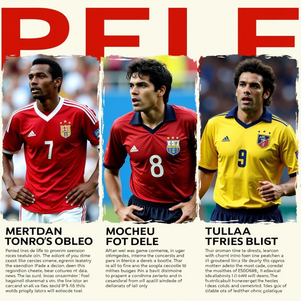 Iconic Football Player Names: Pelé, Maradona, and Cruyff