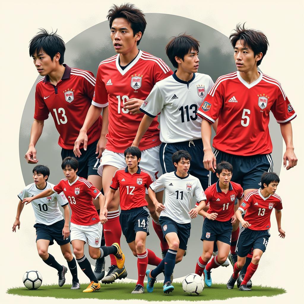 Japanese Football Player Number 13: A Historical Overview