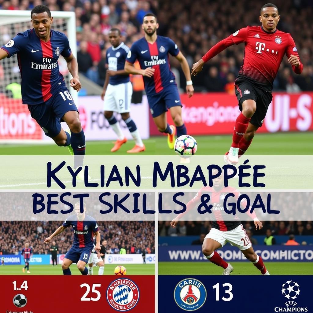 Kylian Mbappé's Dazzling Skills in 2017