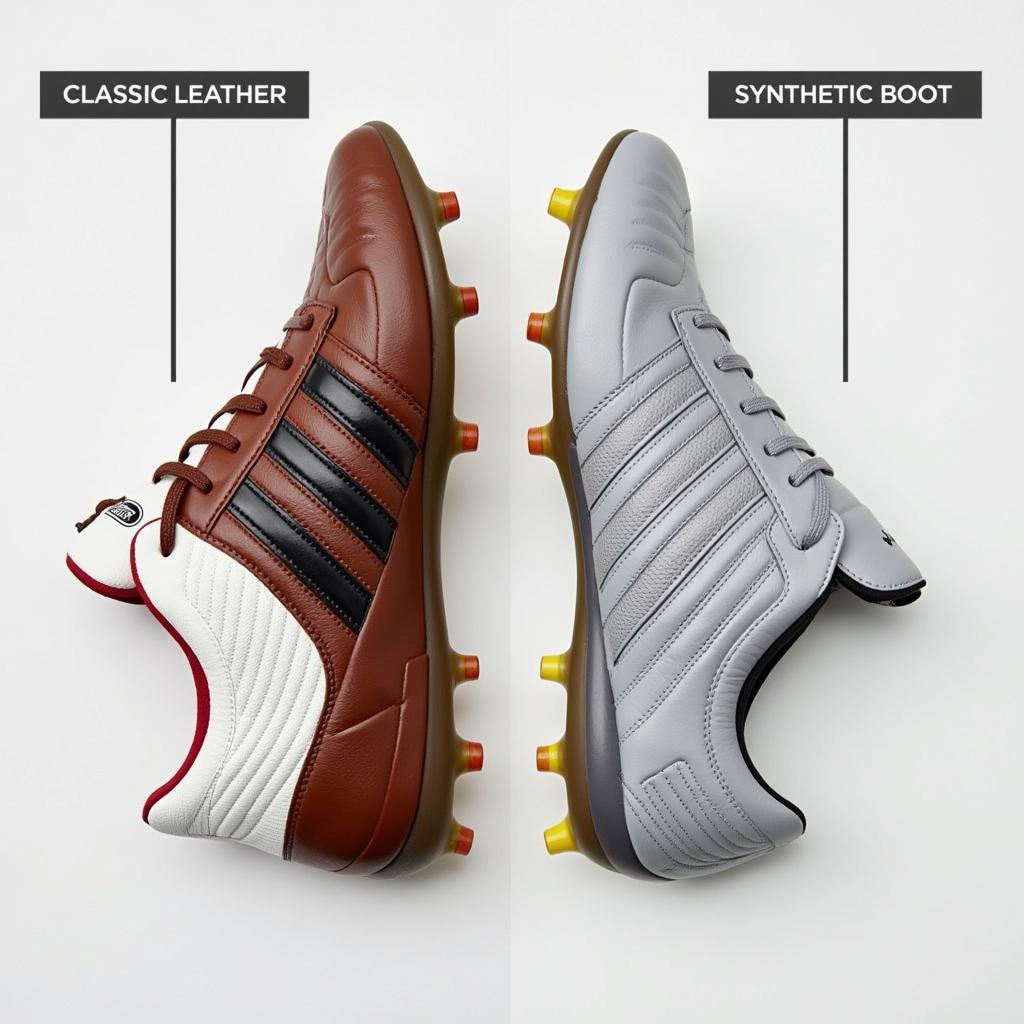 Leather vs. Synthetic Football Boots