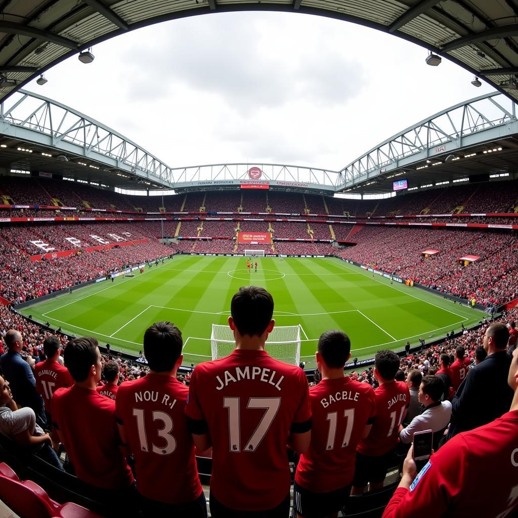 Manchester United Old Trafford Atmosphere 2017