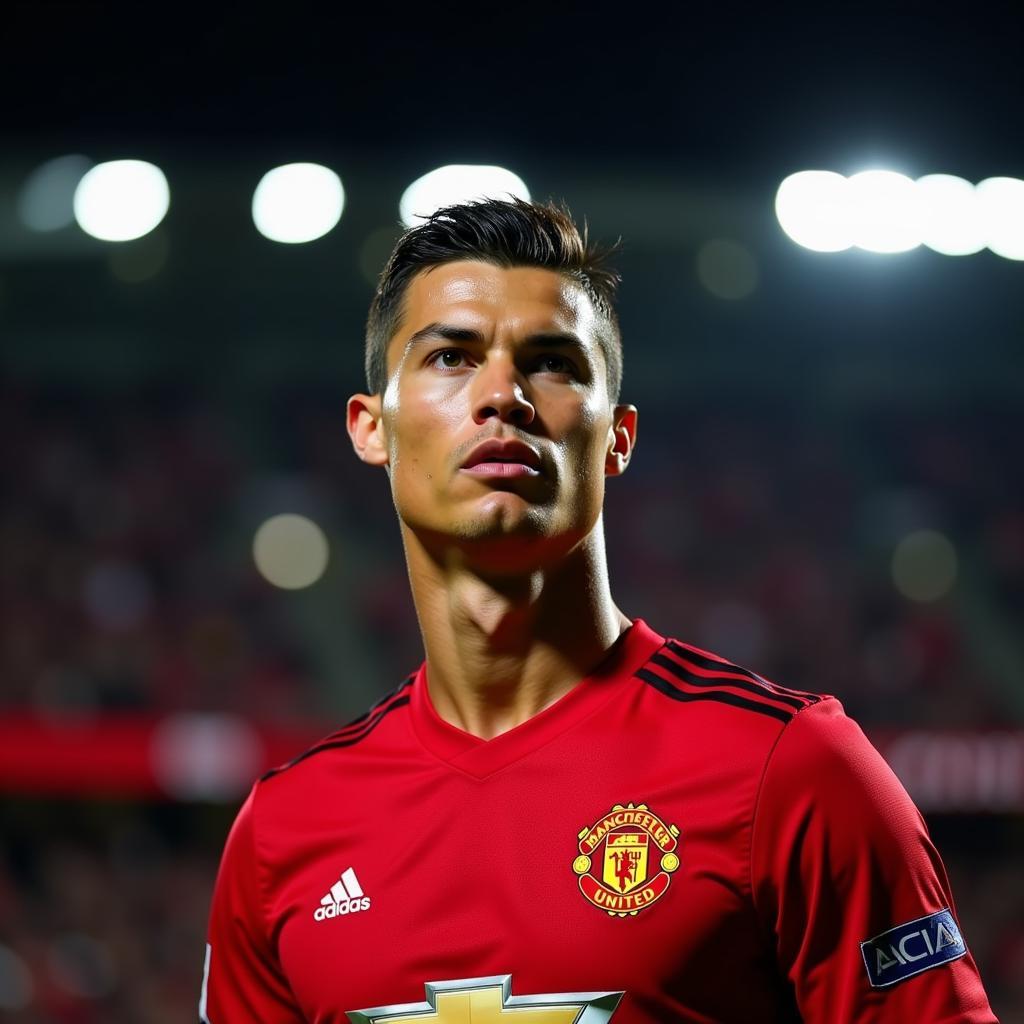 Cristiano Ronaldo Manchester United Wallpaper