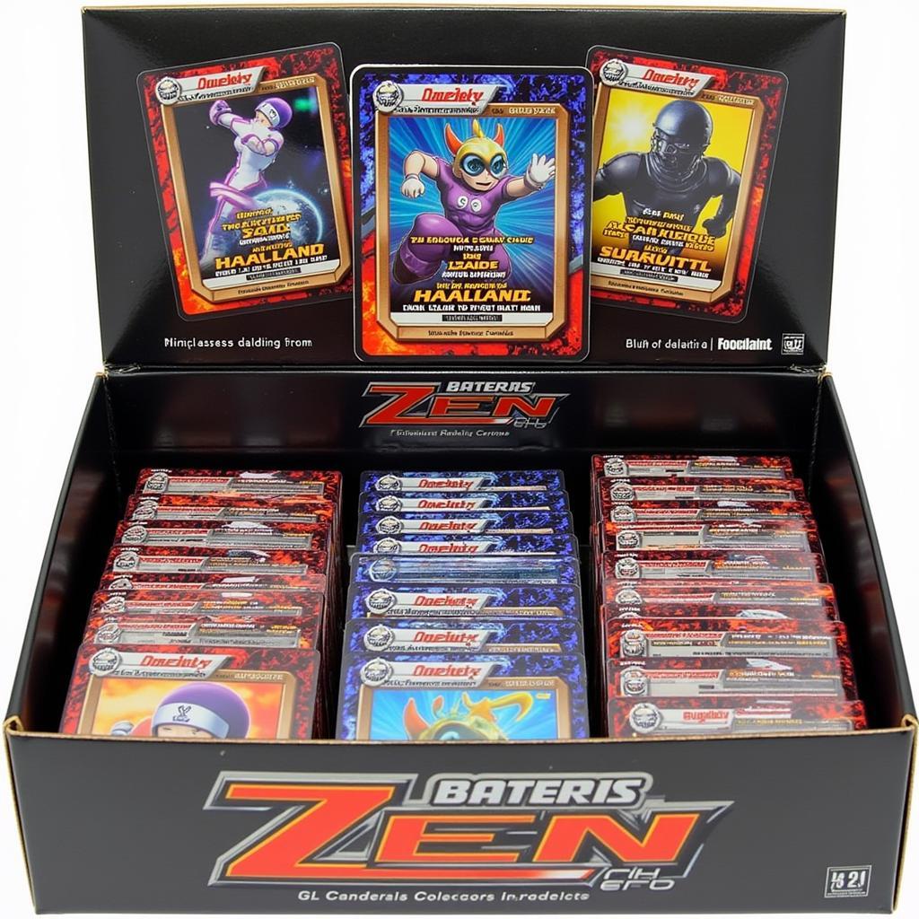 Match Attax Zen Series Card Display